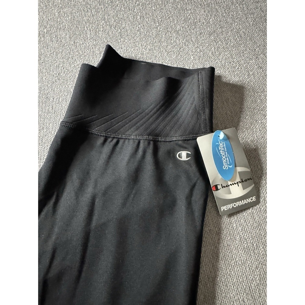Champion SmoothTec Black Performance Pants Size L Exercise, Activewear, Yoga - Picture 11 of 13